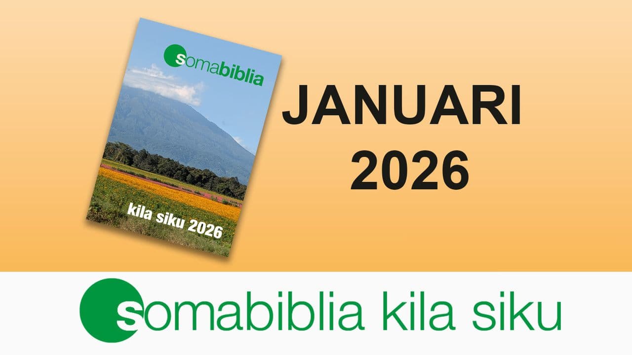 Soma Biblia Kila Siku 1 - 2026