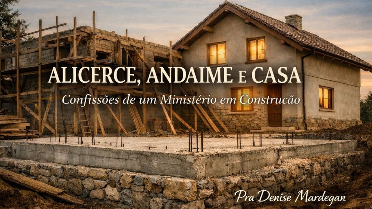 Alicerces, Andaimes e Casa: Confissões de um Ministério em Construção