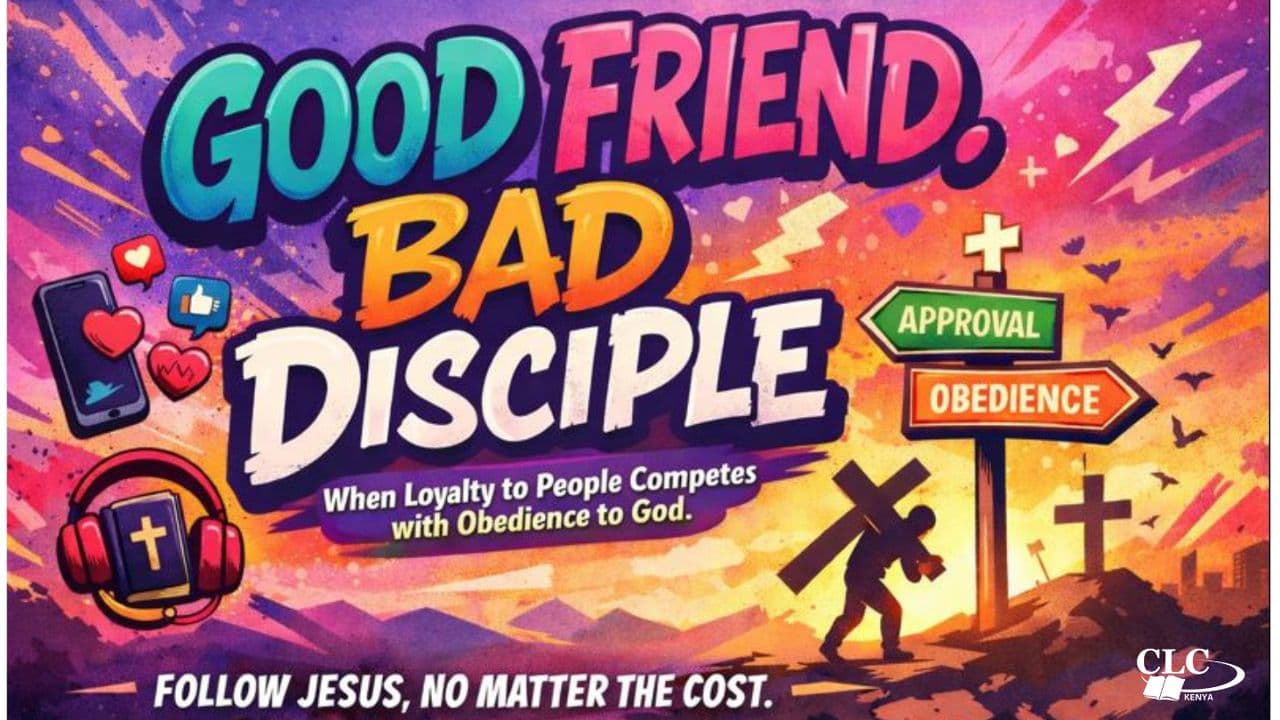 'Good' Friend, Bad Disciple: When Loyalty to People Competes With Obedience to God by Patrick Omukhango