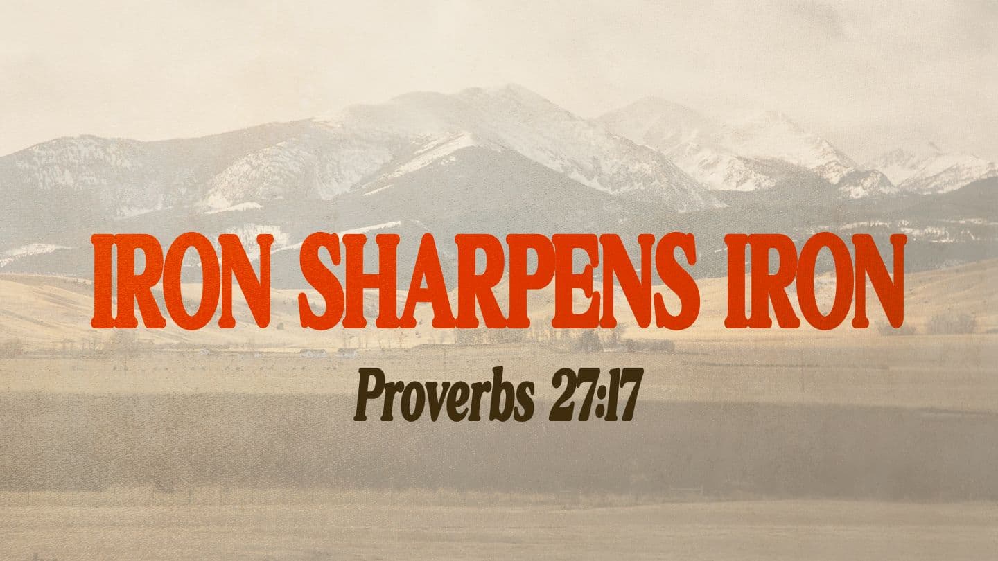 Iron Sharpens Iron