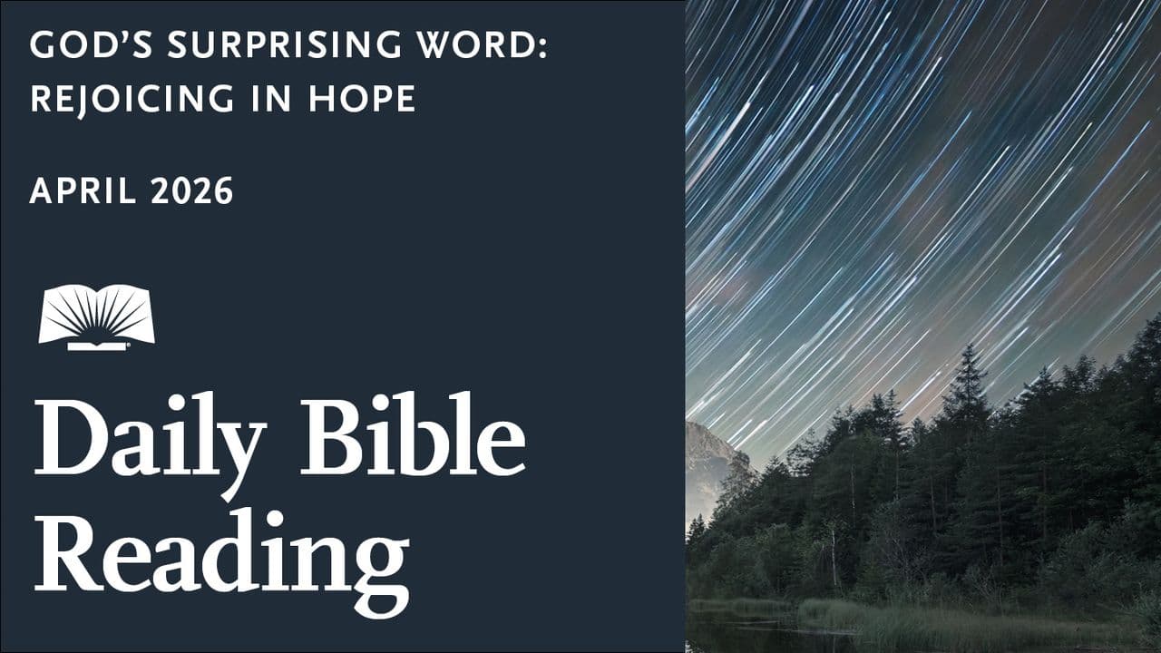 God’s Surprising Word: Rejoicing in Hope