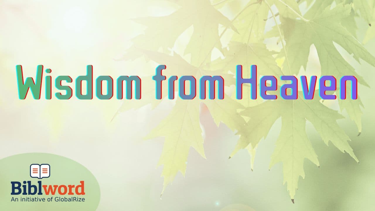 Wisdom From Heaven