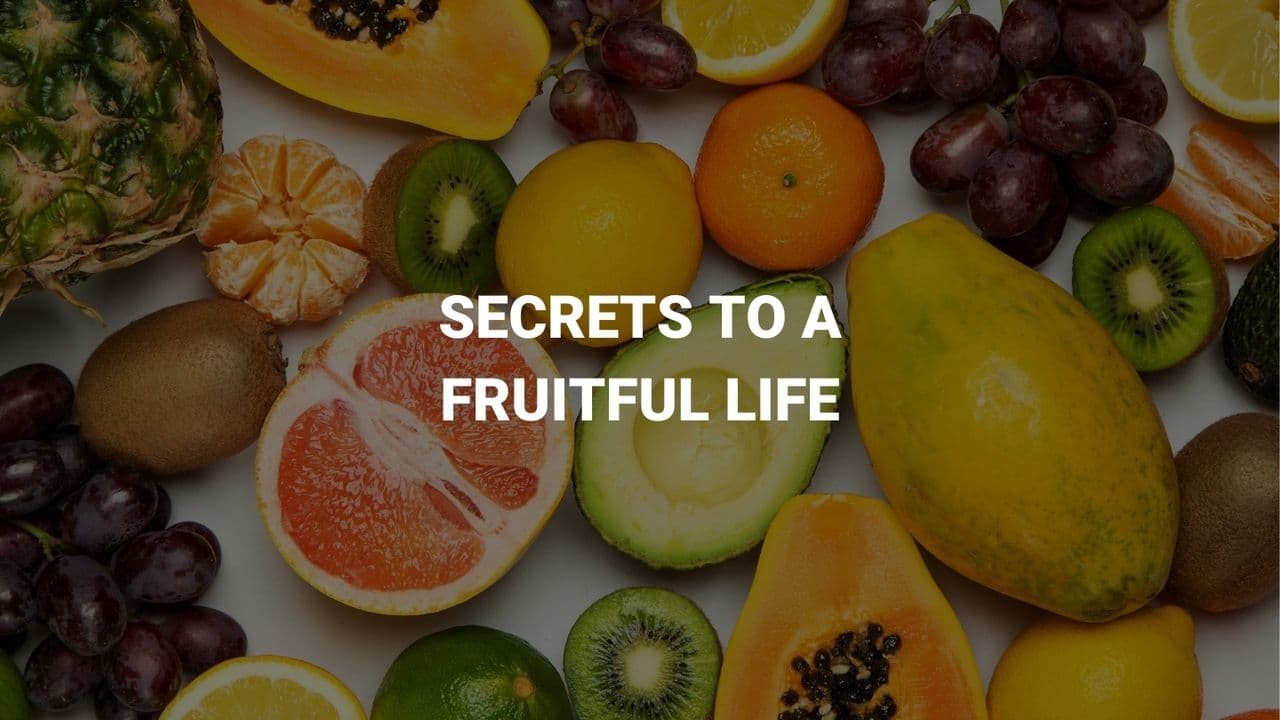 Secrets to a Fruitful Life
