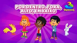 Por Dentro, Fora, Alto, Embaixo — Devocional com 3 Palavrinhas