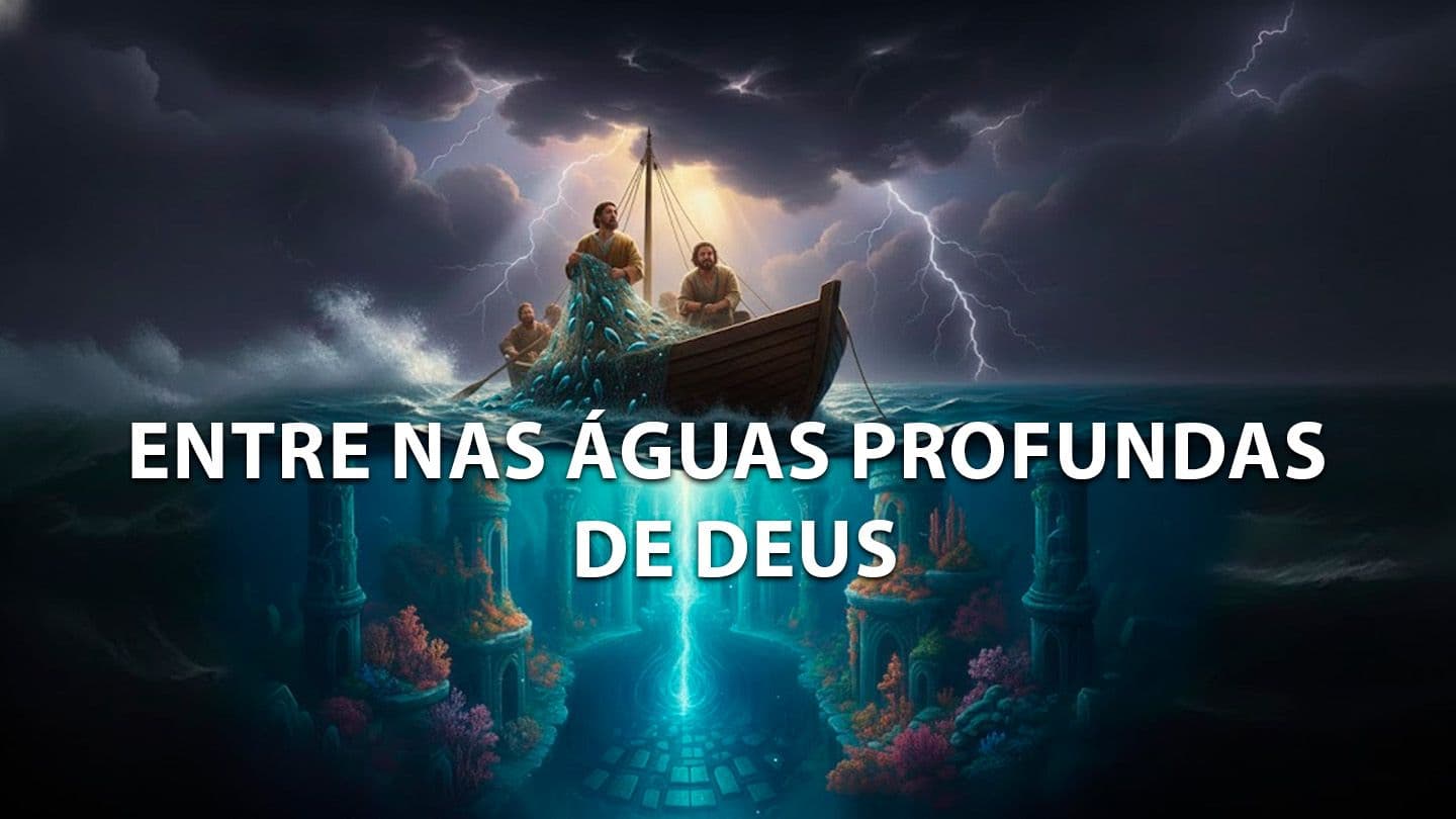 Entre nas Águas Profundas de Deus Ezequiel 47:5 Almeida Revista e Corrigida