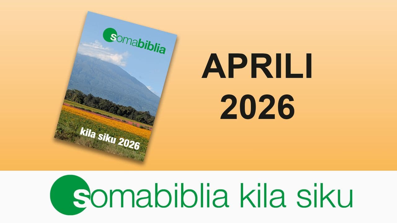 Soma Biblia Kila Siku 04/2026