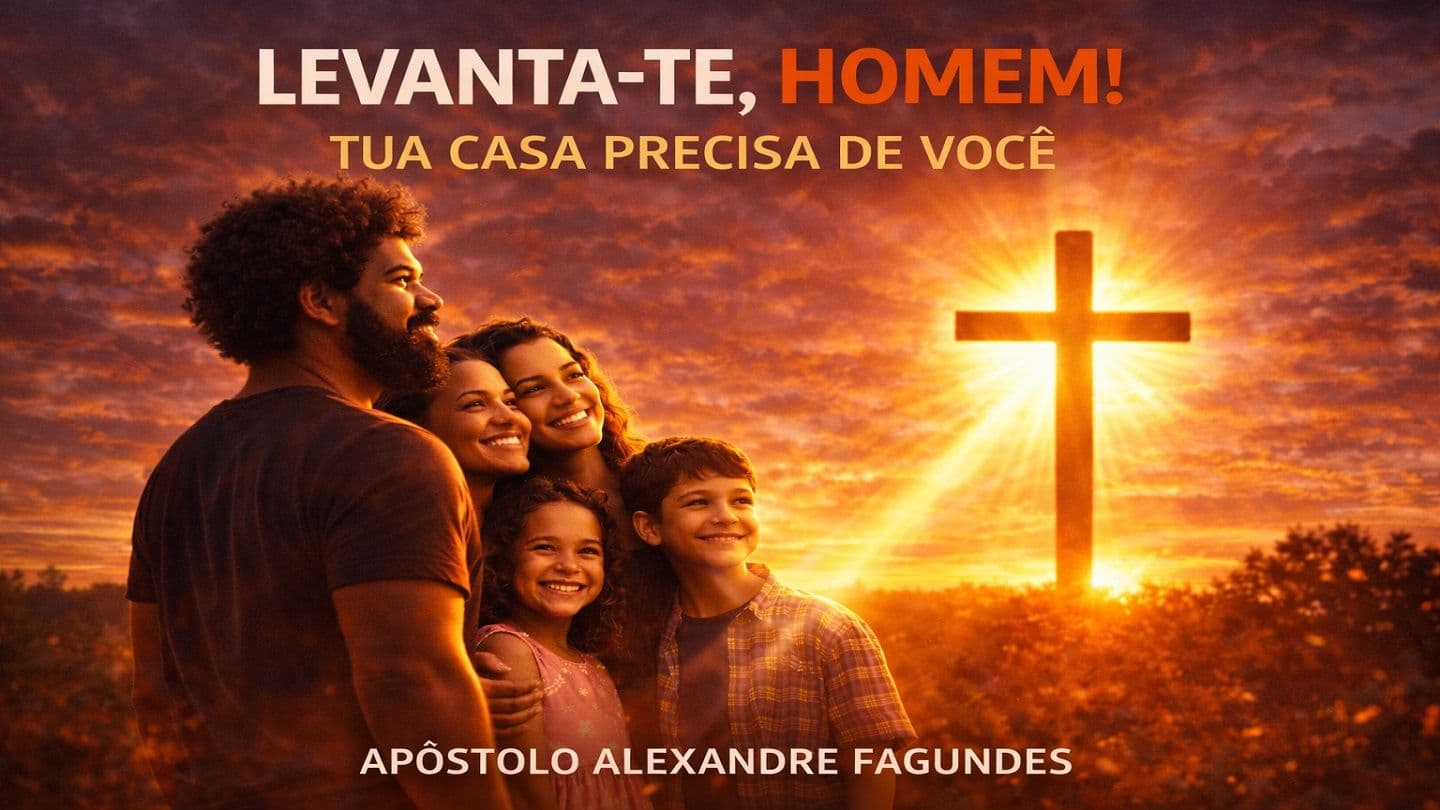 Levanta-Te, Homem! Tua Casa Precisa De Você 2 Crônicas 20:9 Nova Bíblia Viva Português
