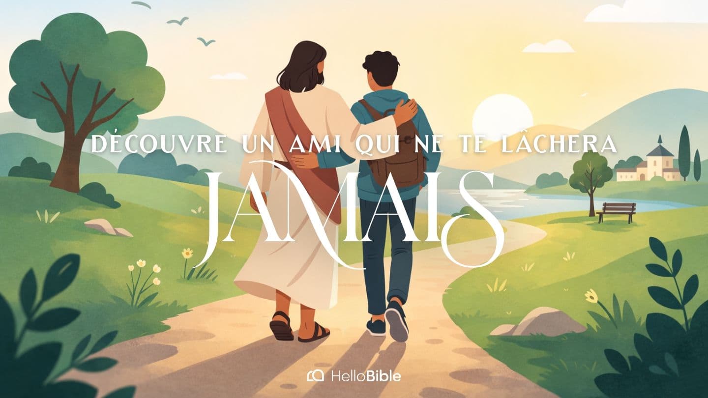 Découvre un ami qui ne te lâchera jamais Proverbs 18:24 Lexham English Bible