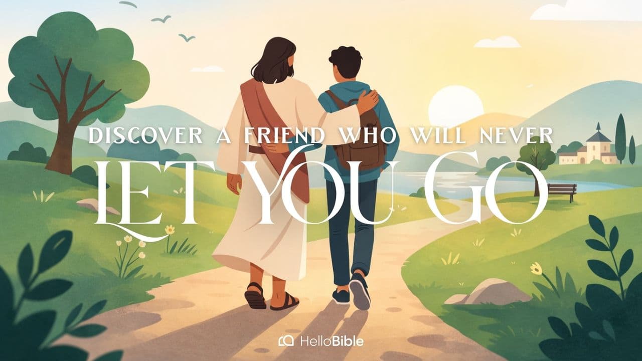 Discover a Friend Who Will Never Let You Go