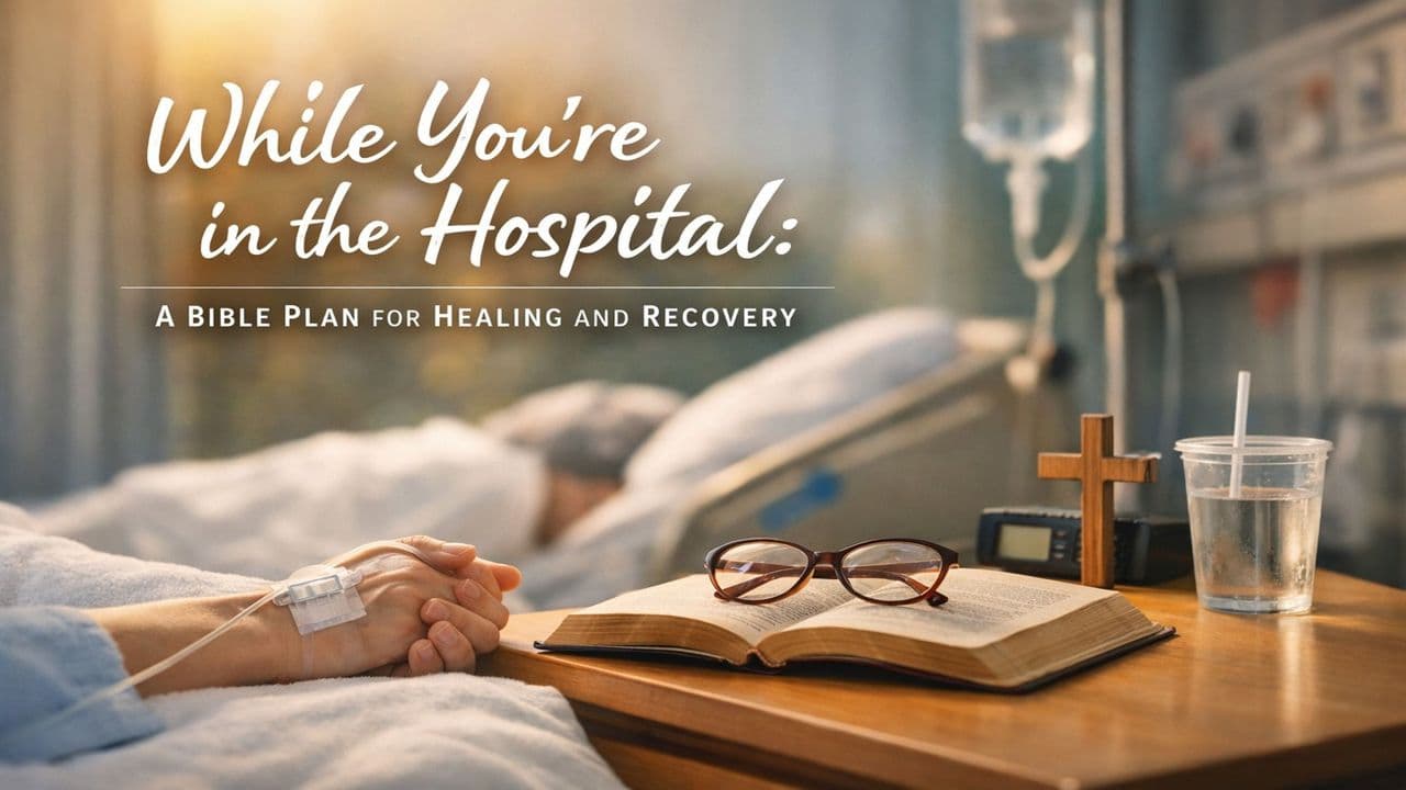 While You're in the Hospital: A Bible Plan for Healing and Recovery
