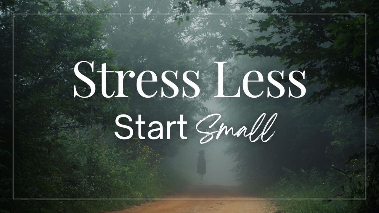 Stress Less, Start Small: How God and Brain Science Shape Lasting Peace