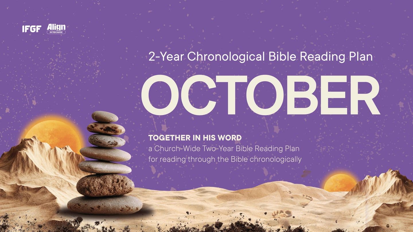 Two-Year Chronological Bible Reading Plan (Second-October)