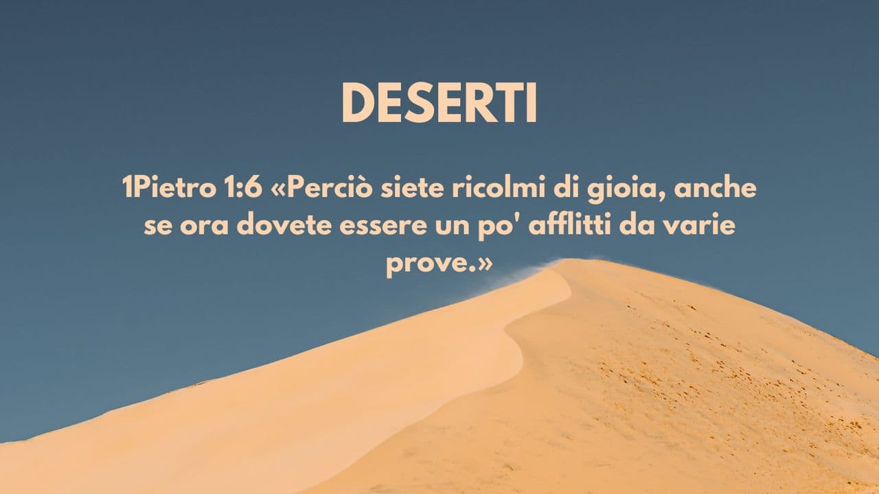Tipi Di Deserto E Come Affrontarli