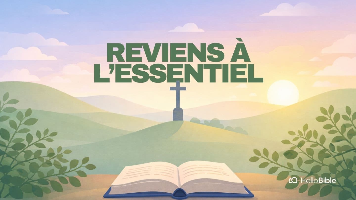 Reviens à l’essentiel Proverbes 9:10 Parole de Vie 2017