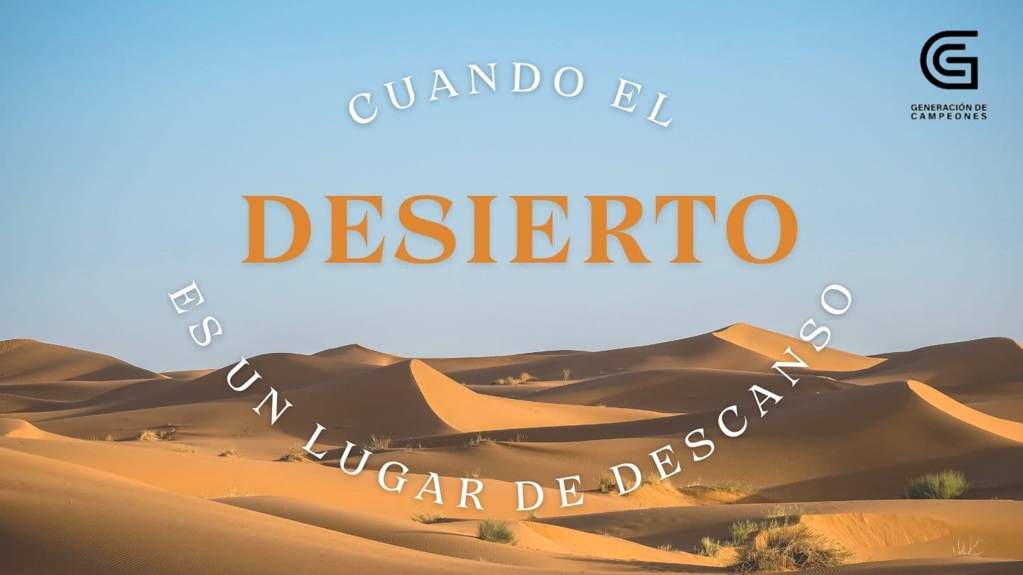 Cuando El Desierto Es Un Lugar De Descanso SALMOS 62:1-5 Biblia Reina Valera 1960