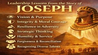 LEADERSHIP LESSONS FROM the STORY of JOSEPH and HIS BROTHERS