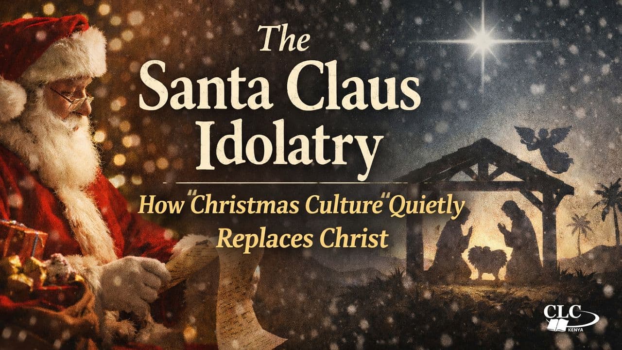 The Santa Claus Idolatry: How "Christmas Culture" Quietly Replaces Christ by Patrick Omukhango
