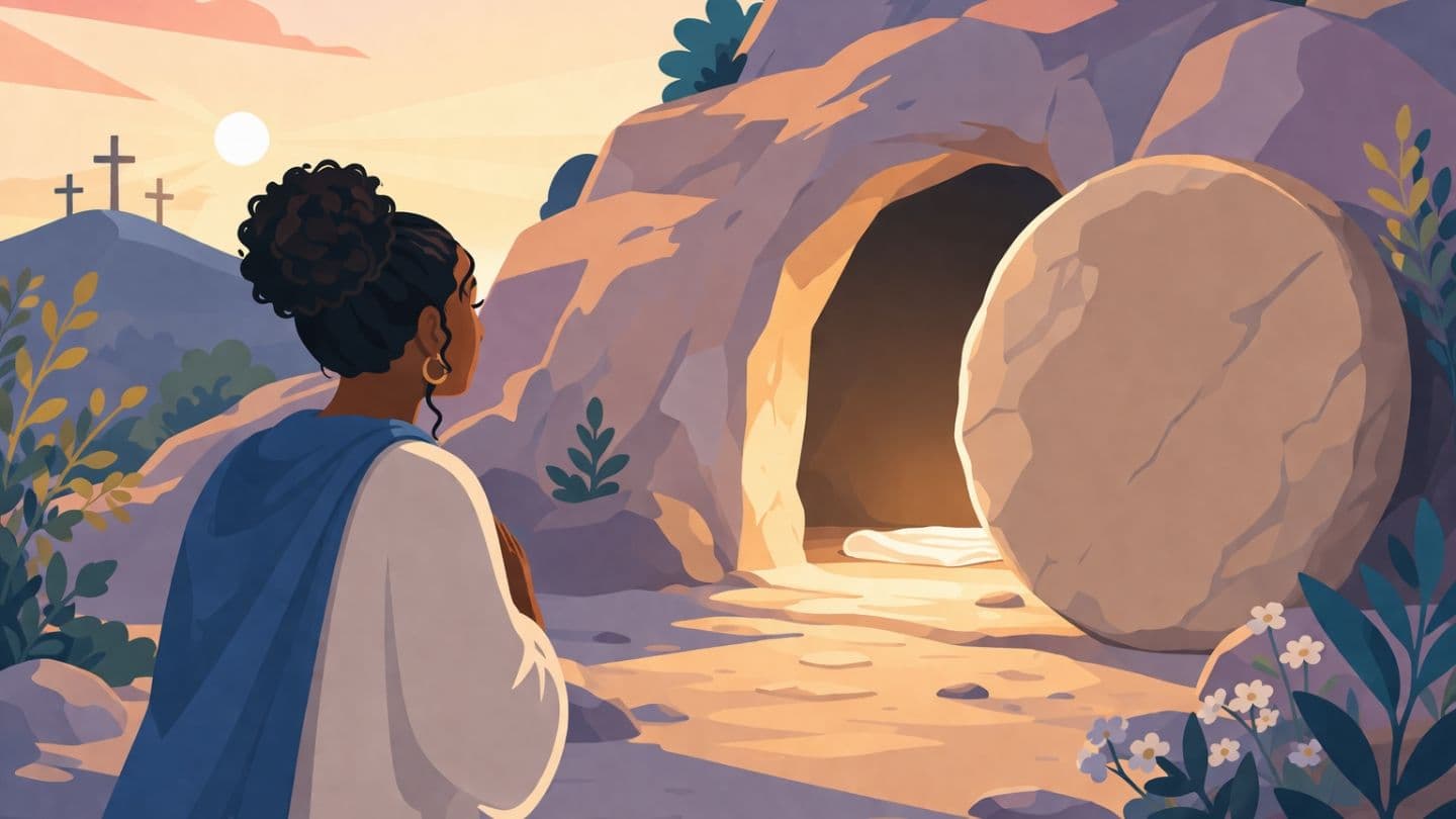 The Stone Has Already Been Moved Luke 24:1-10 New Living Translation