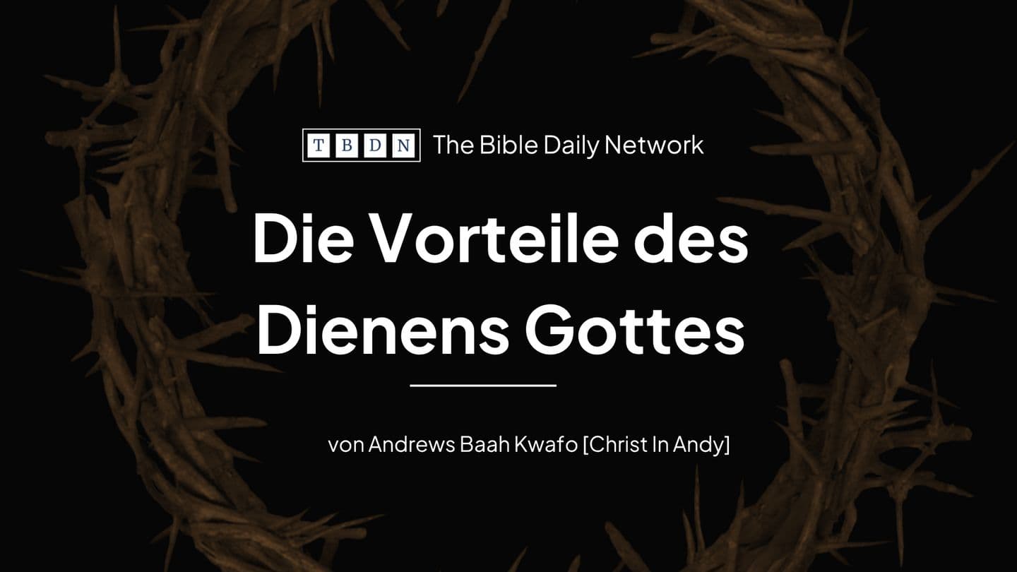 Die Vorteile des Dienens Gottes 1 Petrus 1:3-4 Het Boek
