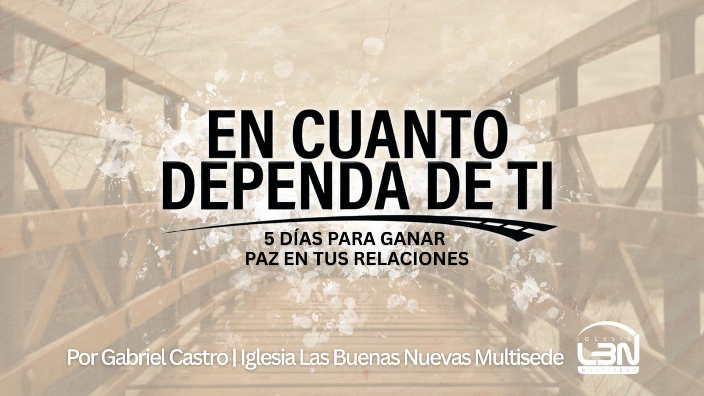 En cuanto dependa de ti: resolución de conflictos