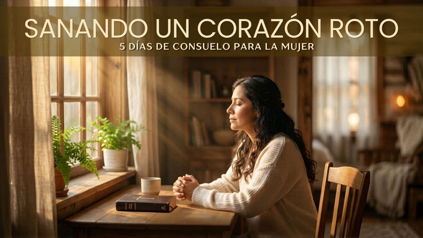 Sanando Un Corazón Roto: 5 Días De Consuelo Para La Mujer