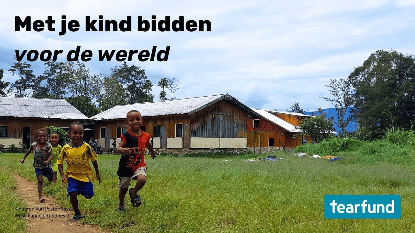 Met je kind bidden voor de wereld