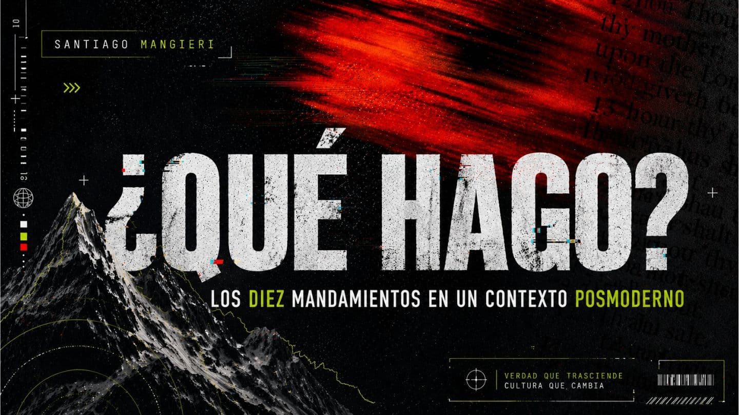 ¿Qué hago? - Los Diez Mandamientos en un contexto posmoderno. DEUTERONOMIO 5:7 Dios Habla Hoy Versión Española