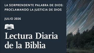 La sorprendente Palabra de Dios: Proclamando la justicia de Dios