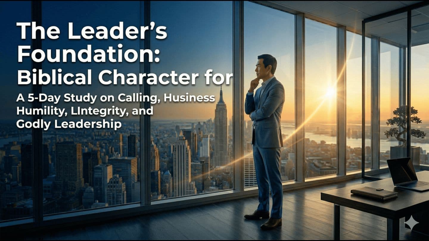 The Leader’s Foundation: Biblical Character for Business