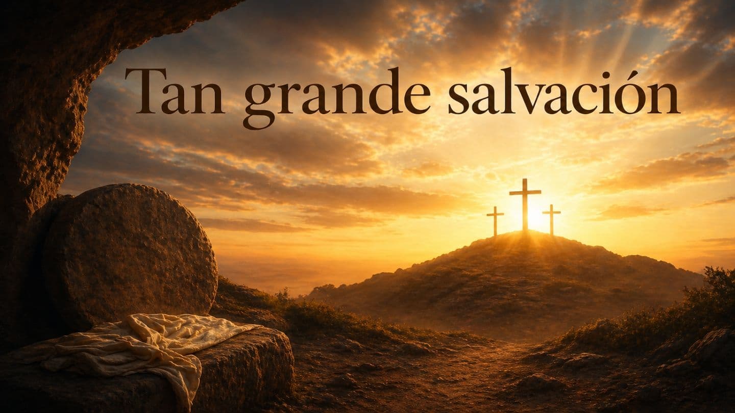 Tan Grande Salvación Hebreos 2:18 Buglere