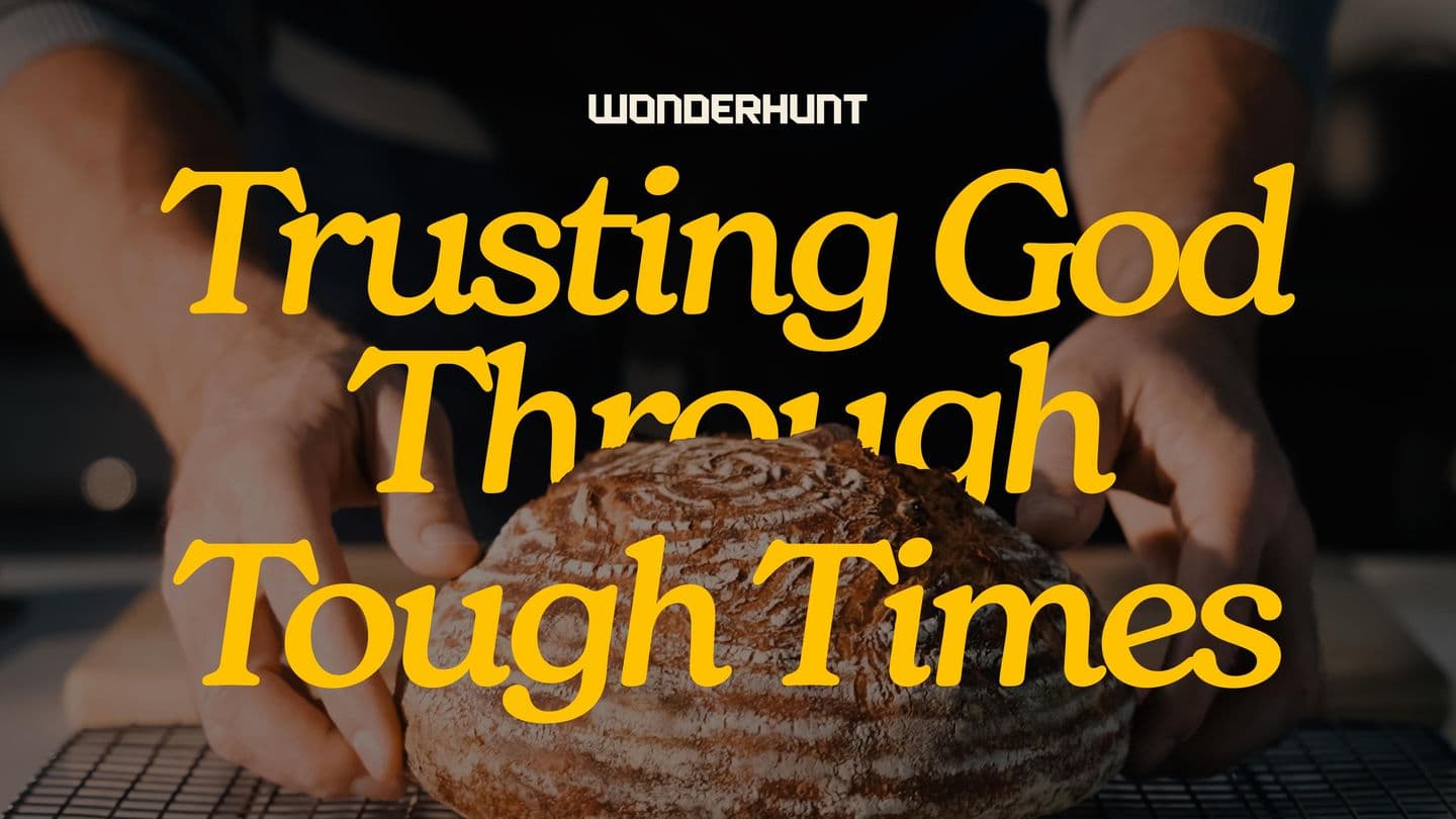 Trusting God Through Tough Times Proverbs 3:11-13 King James Version