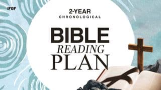 Two-Year Chronological Bible Reading Plan