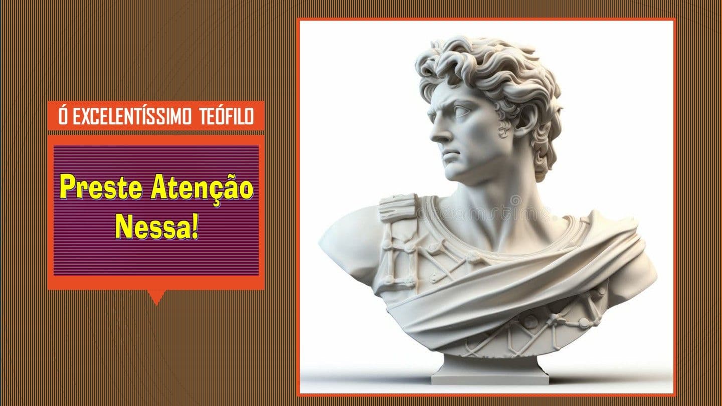 Ó Excelentíssimo Teófilo - XVI, XVII, XVIII Yohanus 10:18 Siroi