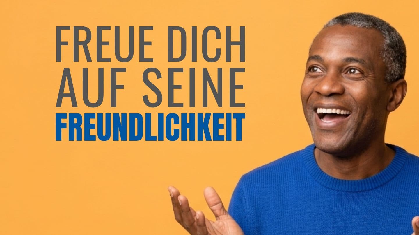 Freue dich auf seine Freundlichkeit 1. Petrus 2:2 Textbibel von Kautzsch und Weizsäcker