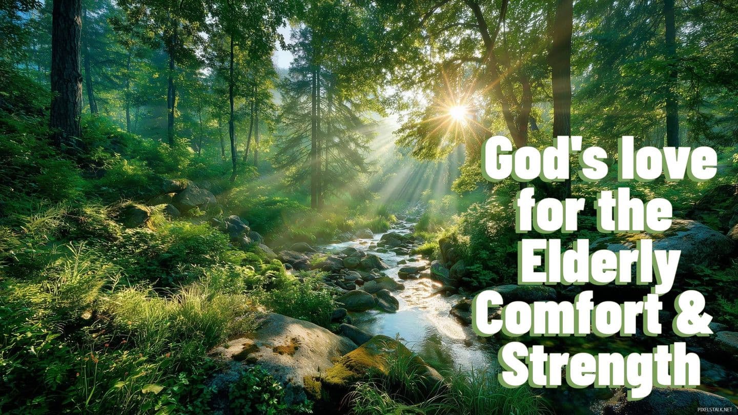 God's Love for the Elderly - Comfort and Strength Mga Salmo 71:14 Maayong Balita Biblia