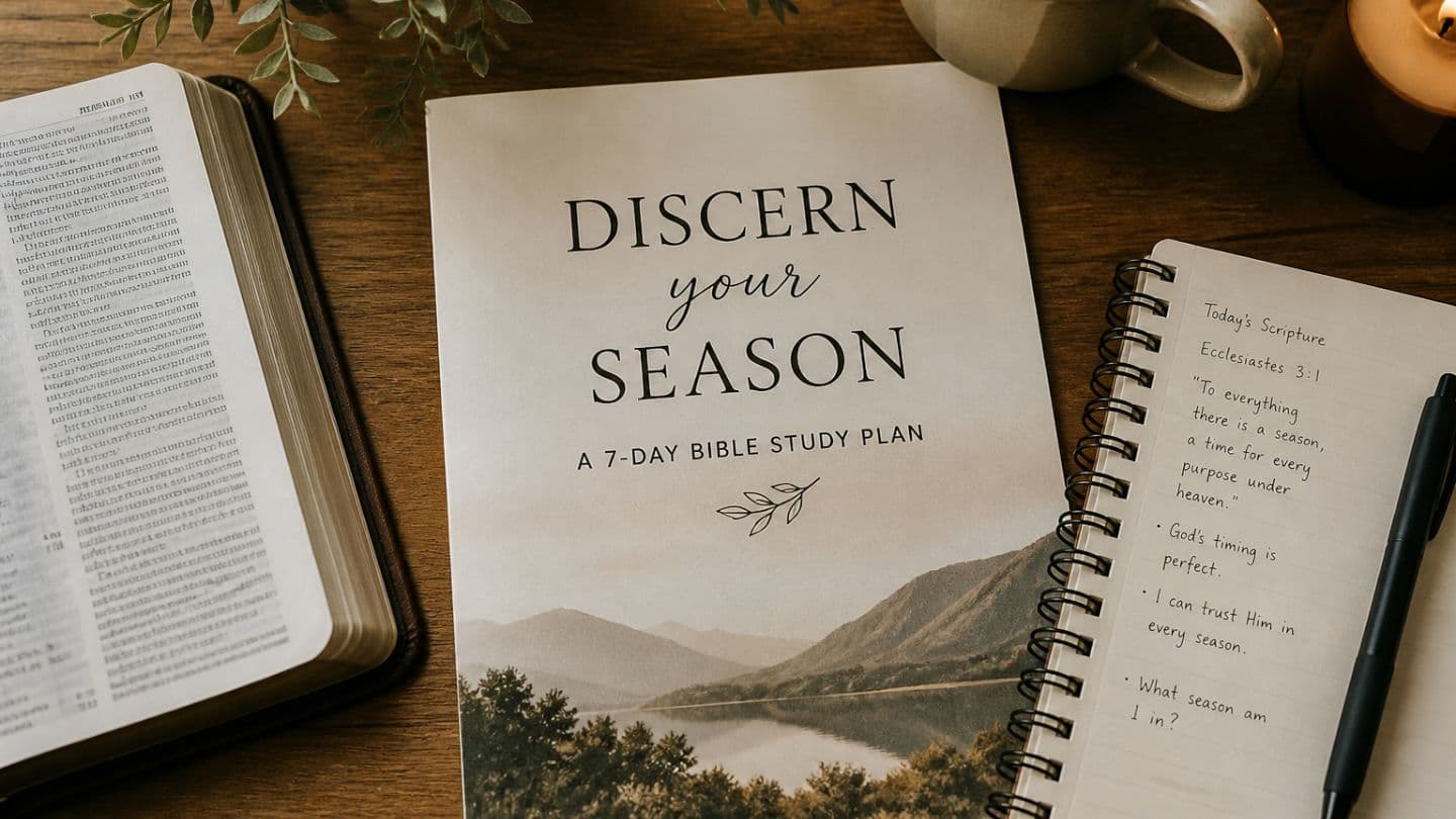 Discern Your Season Job 14:7 World Messianic Bible
