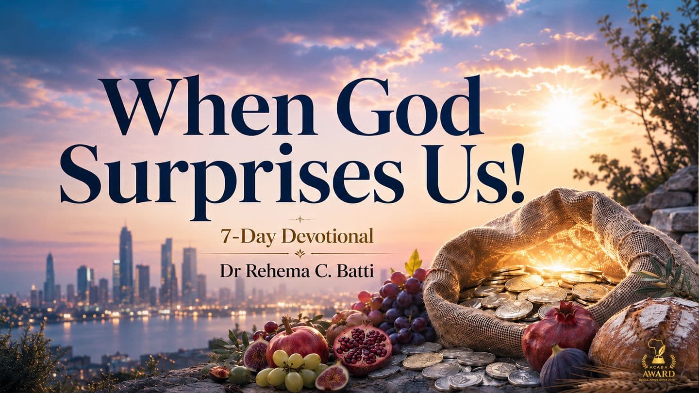 When God Surprises Us! By Dr Rehema C. Batti Genesis 44:1 Majority Standard Bible