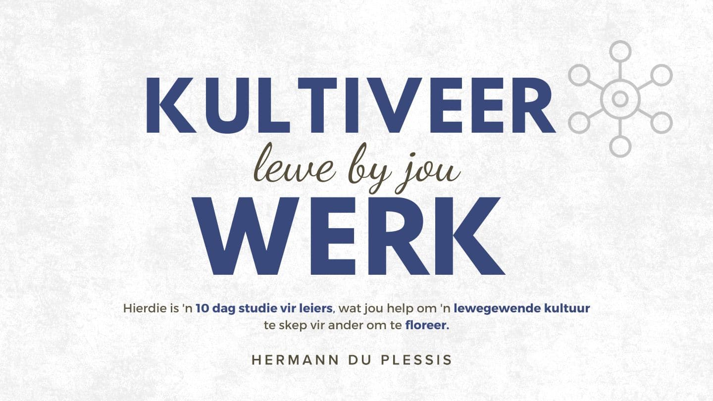 Kultiveer Lewe by Jou Werk संत.लुकास 5:31 Asuri