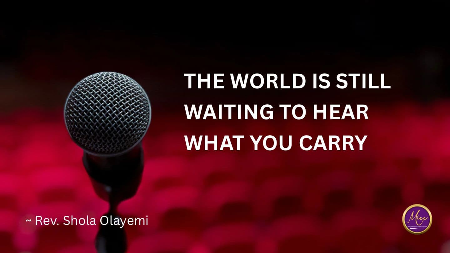 The World Is Still Waiting to Hear What You Carry انجیل مَرقُس 16:16 کتاب مقدس به زبان سیستانی - گویش زابلی