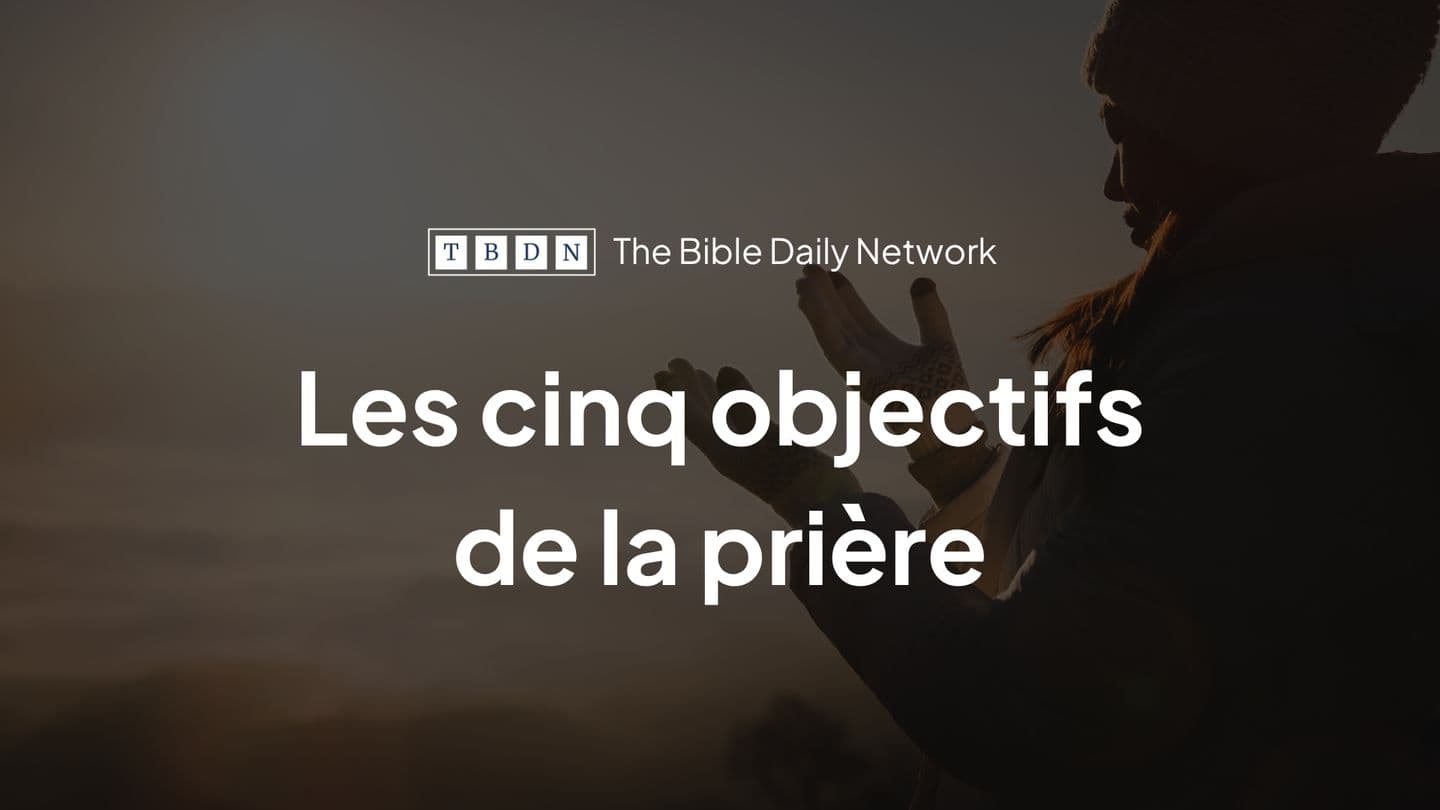 Les Cinq Objectifs De La Prière Mulum Pasa 26:3 Siroi