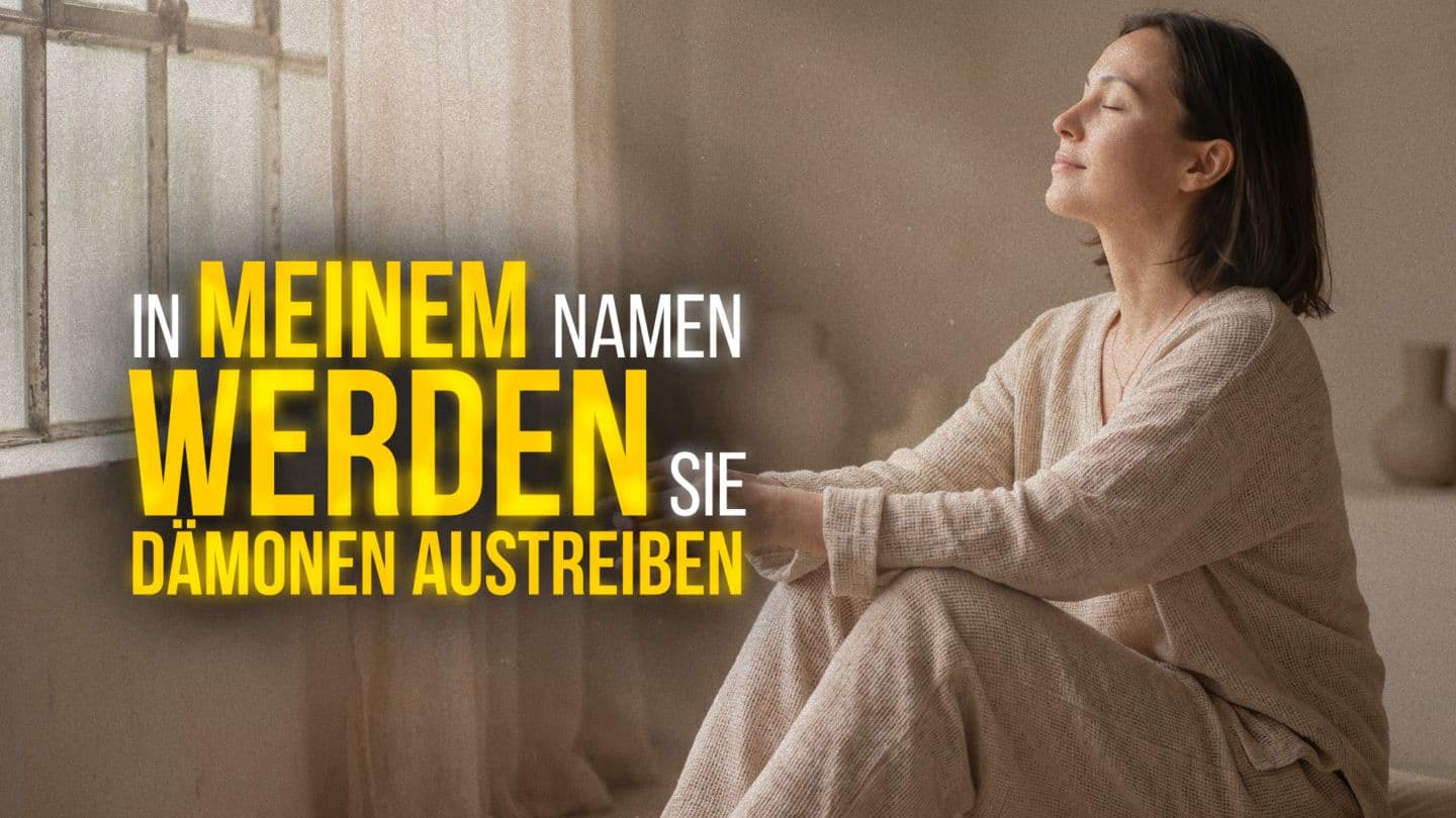 In Meinem Namen werden sie Dämonen austreiben 2. Timotheus 1:7 Darby Unrevidierte Elberfelder