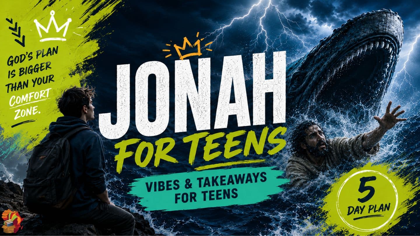 Jonah for Teens: Vibes & Takeaways for Teens by Patrick Omukhango