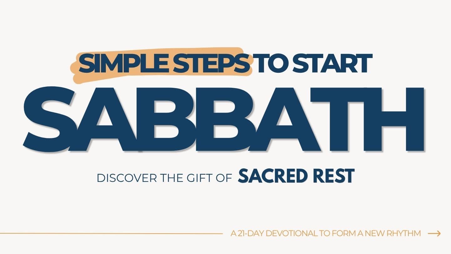 Simple Steps to Start Sabbath