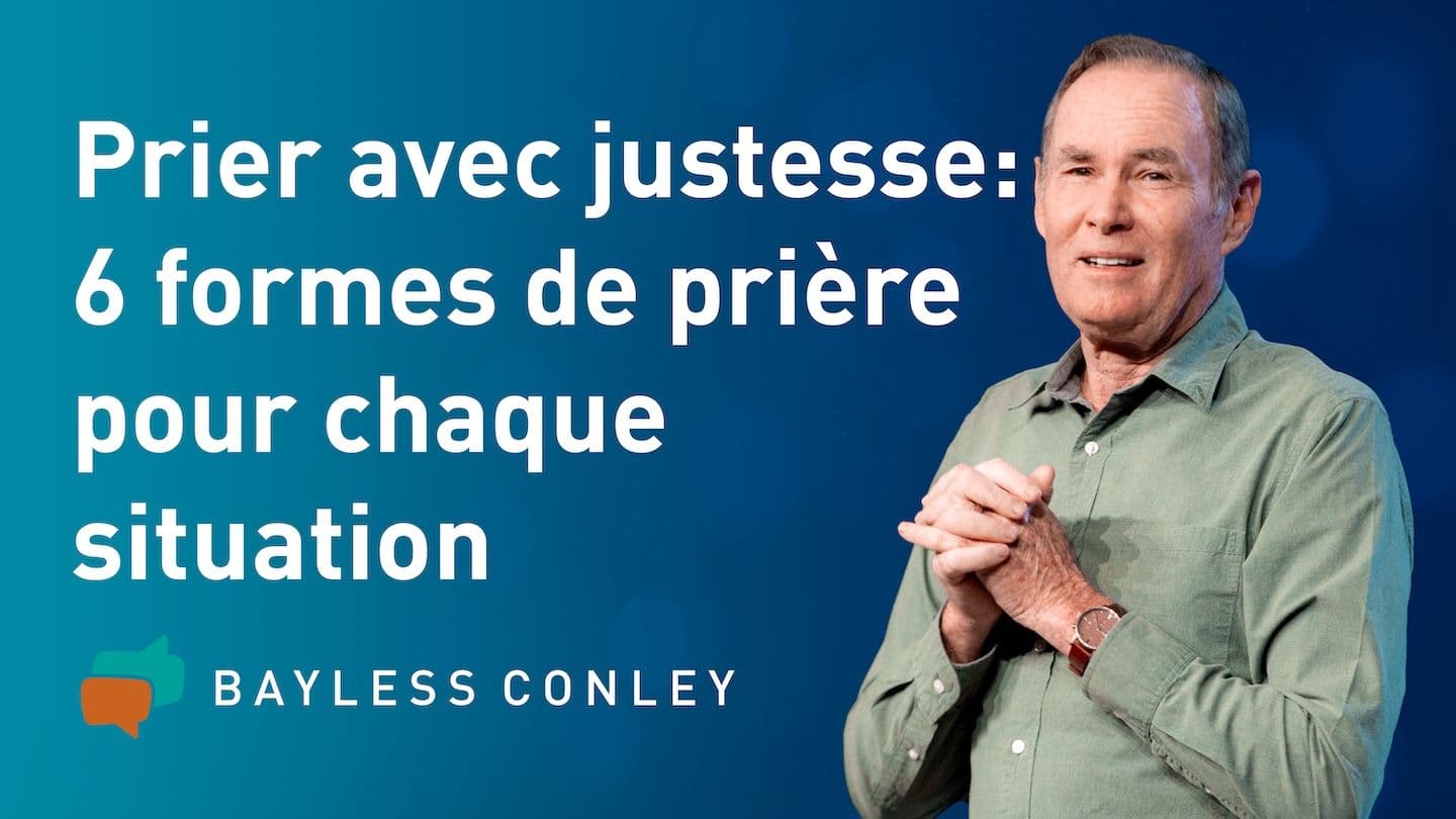 Prier avec justesse : 6 formes de prière pour chaque situation Filipos 1:3 Paranan