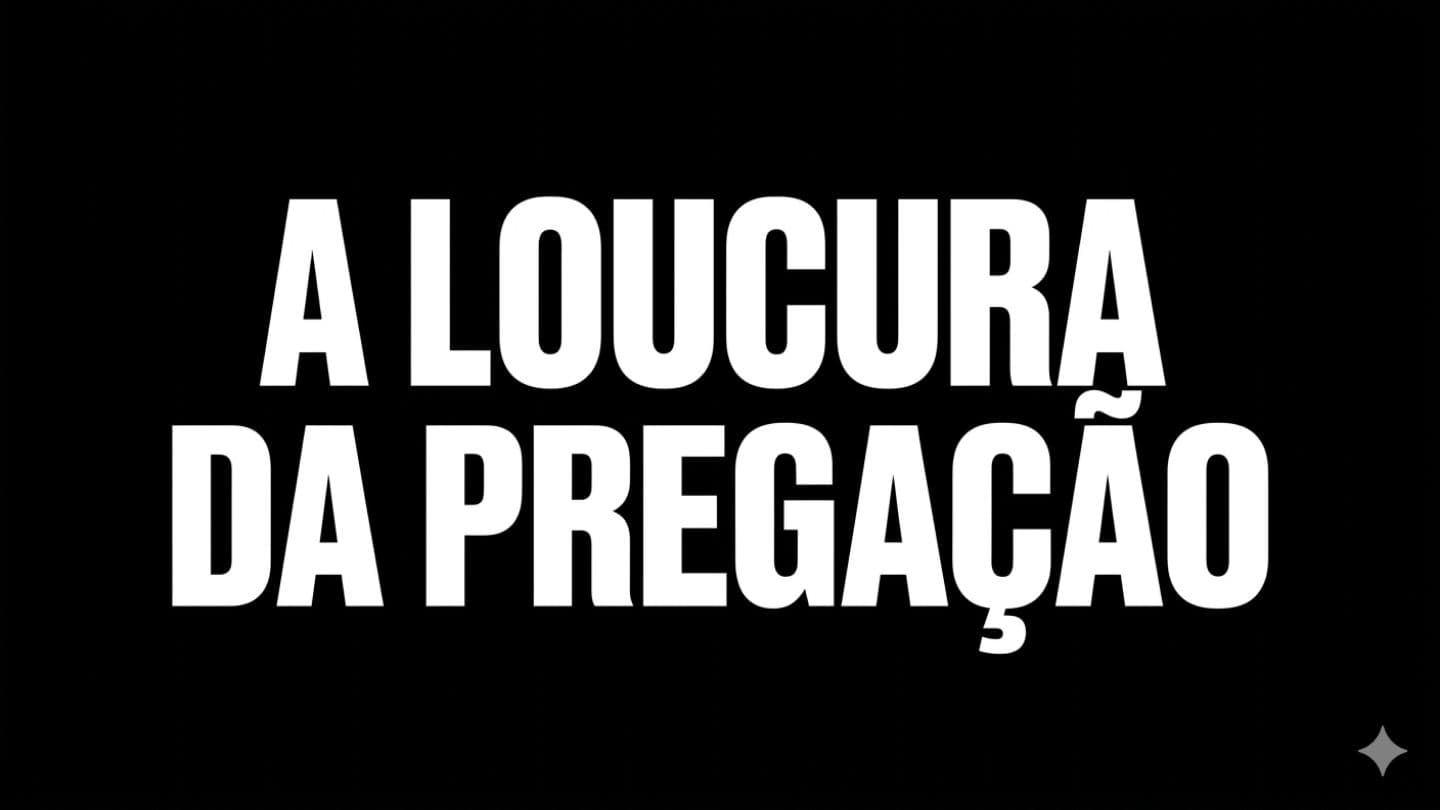 A Loucura da Pregação 1 CORINTIOS 4:5 Ew Testamento Chipay Tawqkistan