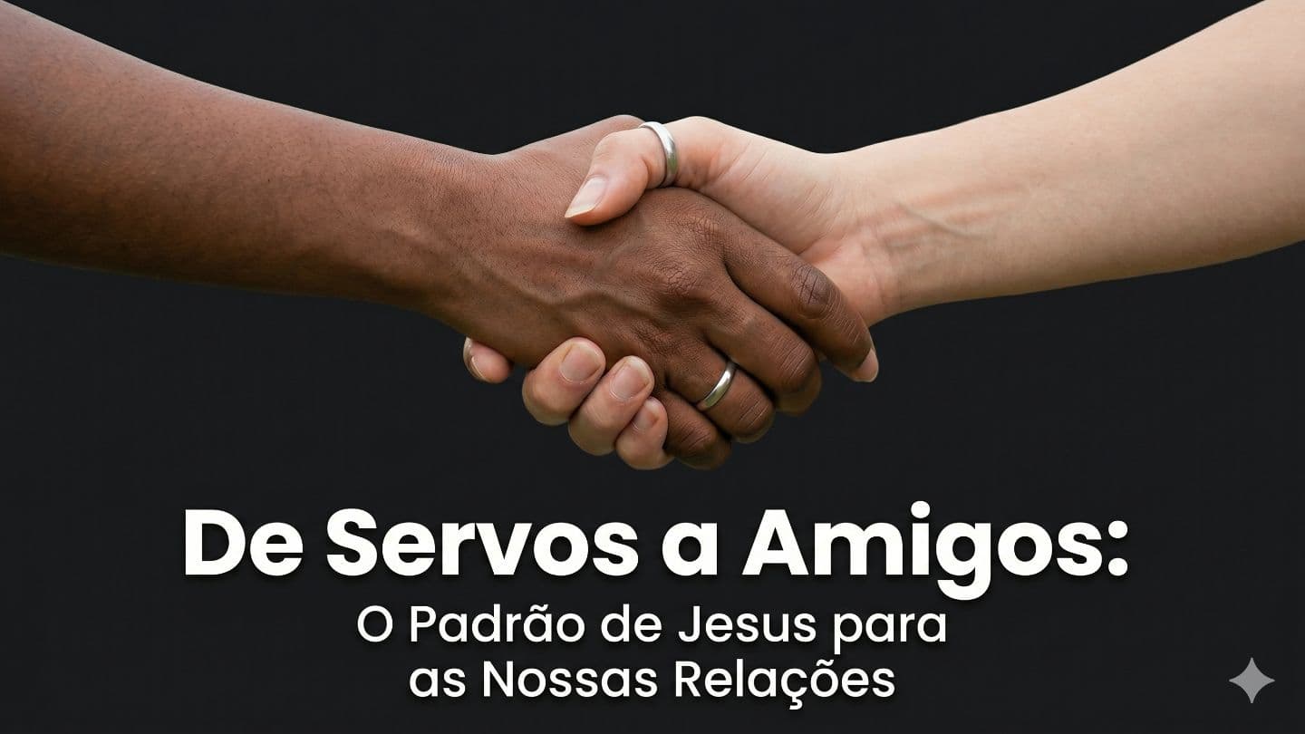 De Servos a Amigos: O Padrão De Jesus Para as Nossas Relações Atos 2:46 Nova Tradução na Linguagem de Hoje