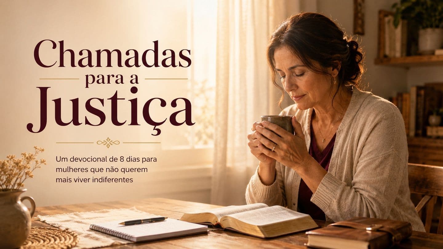 Chamadas Para a Justiça - Um Devocional De 8 Dias Para Mulheres Que Não Querem Mais Viver Indiferentes ISAÍAS 1:17 La Palabra (versión española)