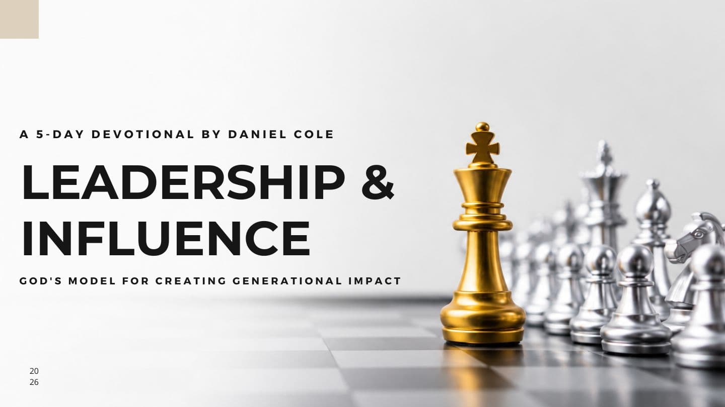 Leadership and Influence: God's Model for Creating Generational Impact Judges 9:13 New King James Version