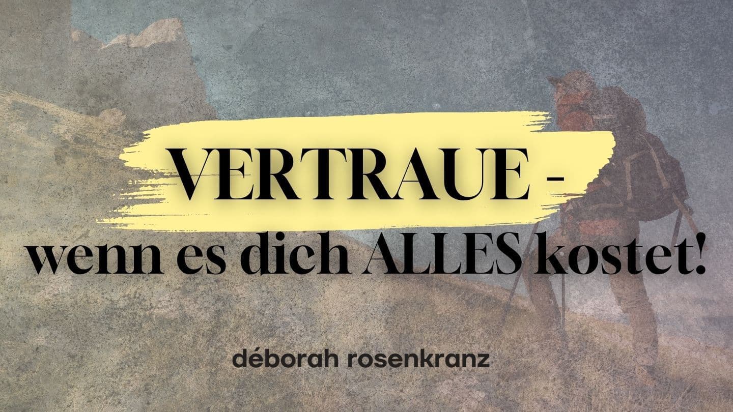VERTRAUE - wenn es dich ALLES kostet Hibulu 11:8-9 Tawala