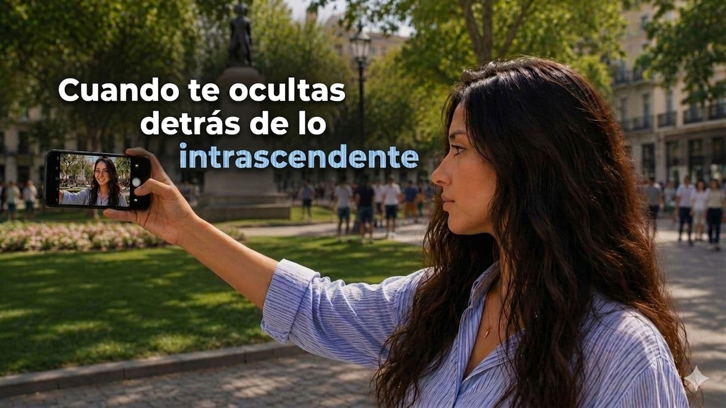 Cuando Te Ocultas Detrás De Lo Intrascendente